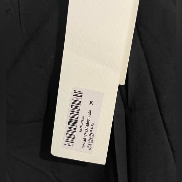 THERE WAS ONE TUNIC LONG DRESS BLACK - Picture 3 of 8